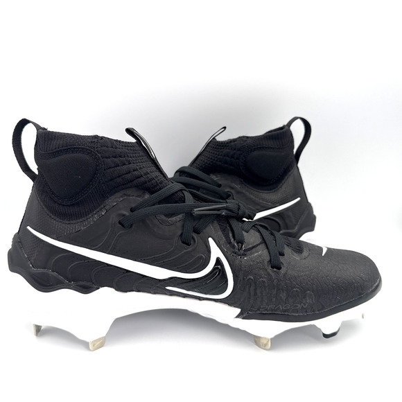 Nike Alpha Huarache NXT Metal Baseball Cleats Men's Size 8 Black DJ6517-001 NWOT - Picture 5 of 11